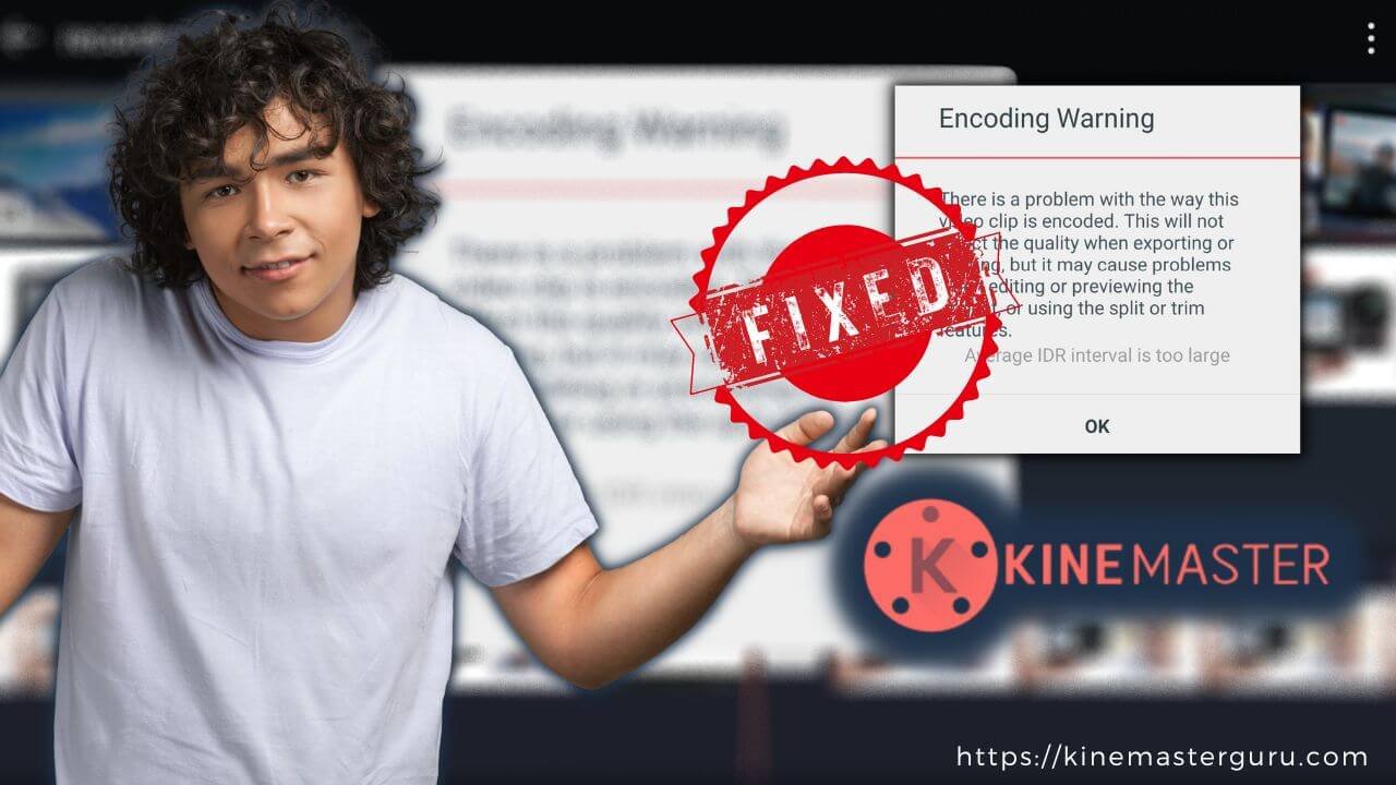 How to fix kinemaster re-encoding issue