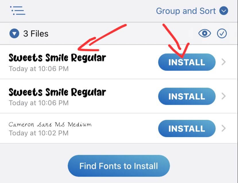 how to import fonts into kinemaster